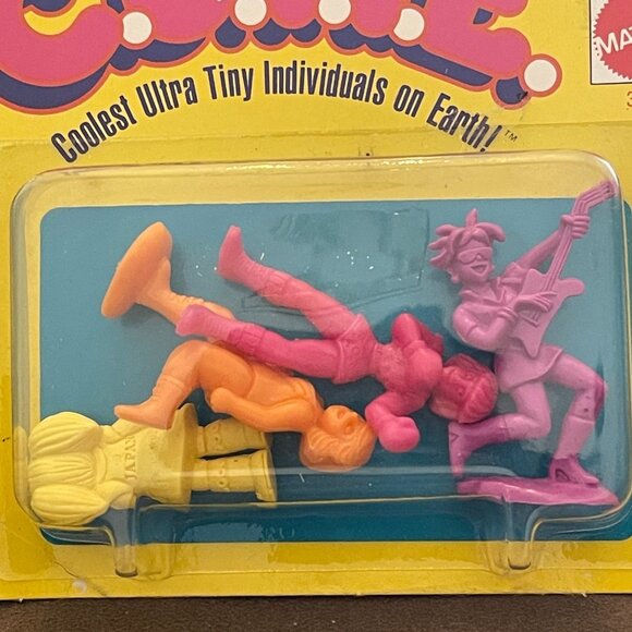 Mattel 1986 Coolest Ultra Tiny Individuals on Earth!  C.U.T.I.E. The Worlds 2" S - Picture 5 of 8